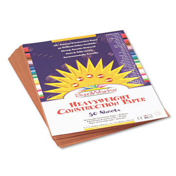 SunWorks® Construction Paper, 58lb, 9 X 12, Light Brown, 50-pack freeshipping - TVN Wholesale